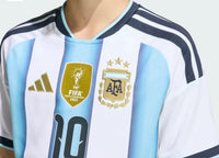 Conjunto para niño/niña Argentina Home 26/27 - Con parche de Campeón