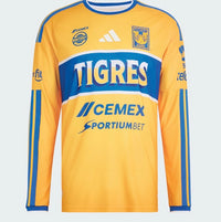 Camiseta Tigres Home 26/27 Manga Larga