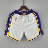 Pantalón Cortos 75th anniversary Los Angeles Lakers white NBA