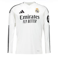 Camiseta Manga Larga Real Madrid Home 24/25