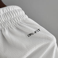 Pantalón Cortos 75th anniversary Brooklyn Nets White NBA