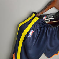 Pantalón Cortos Warriors Pants Black NBA