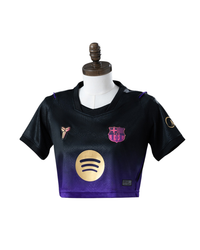 Camiseta FC Barcelona Away 26/27 - Mujer Cropped