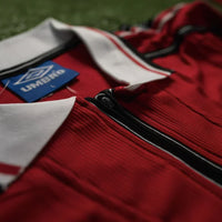 Camiseta retro Manchester United Home Manga Larga 98/99 - Con Patch