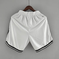 Pantalón Cortos 75th anniversary Brooklyn Nets White NBA