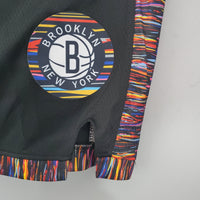 Pantalón Cortos Brooklyn Nets City version black NBA