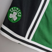 Pantalón Cortos Boston Celtics Black Green NBA