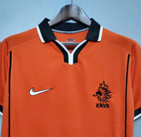 Camiseta Retro Países Bajos Home 1998
