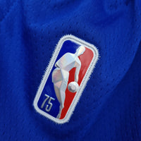 Pantalón Cortos 75th Anniversary Golden State Warriors Blue NBA