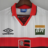 Camiseta Flamengo Retro Away 1995 - Blanca