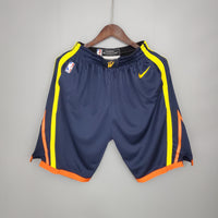 Pantalón Cortos Warriors Pants Black NBA