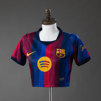 Camiseta FC Barcelona Home 26/27 - Mujer Cropped