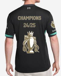 Camiseta Liverpool Away Jugador - Edición especial - Campeones 24/25 y Trofeo de Oro