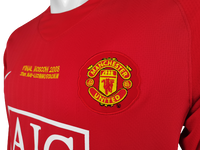 Camiseta retro Manchester United Home Manga Larga 2007/2008