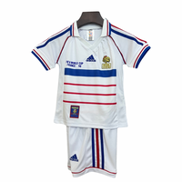 Camiseta y Pantalones Cortos para Niño Retro Francia Away 1998