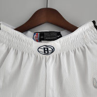 Pantalón Cortos 75th anniversary Brooklyn Nets White NBA
