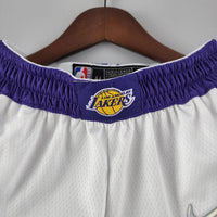 Pantalón Cortos 75th anniversary Los Angeles Lakers white NBA