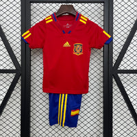 Equipación Selección España Home para Niño retro 2010