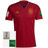 Camiseta Selección España Home 2022 [Com Patch]