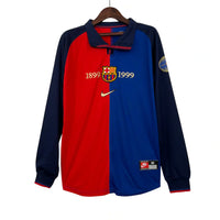 Camiseta Manga Larga Barcelona Retro 1999