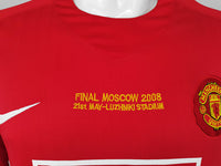 Camiseta retro Manchester United Home Manga Larga 2007/2008