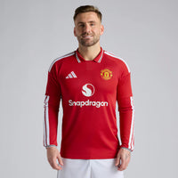Camiseta Manchester United 26/27 Home Manga Larga
