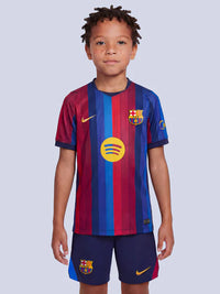 Conjunto para niño/niña FC Barcelona Home 26/27