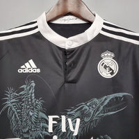 Camiseta Manga Larga Real Madrid Dragón Retro 14/15 - Con Patch
