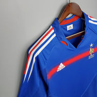 Camiseta France Retro 2004 Azul