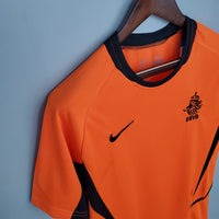 Camiseta Holanda Retro 2002 - Laranja