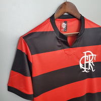 Camiseta Flamengo Retro 1978/1979 Roja e Negra