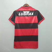 Camiseta Flamengo Retro 1990 Roja e Negra -