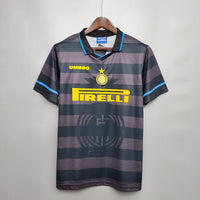 Camiseta Inter de Milão Retro 1997/1998 - Cinza