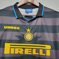 Camiseta Inter de Milão Retro 1997/1998 - Cinza