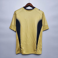 Camiseta Itália Retro 2006 - Dourada