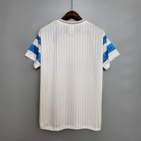 Camiseta Marseille Retro 1990 Blanca -