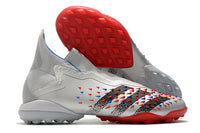 Zapatillas Société Predator Freak + FG Gray - Cano Alto